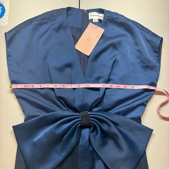 NWT Sachin & Babi Laurana Dress Maxi BHLDN Anthropologie MOB Wedding Navy Black - Picture 12 of 15